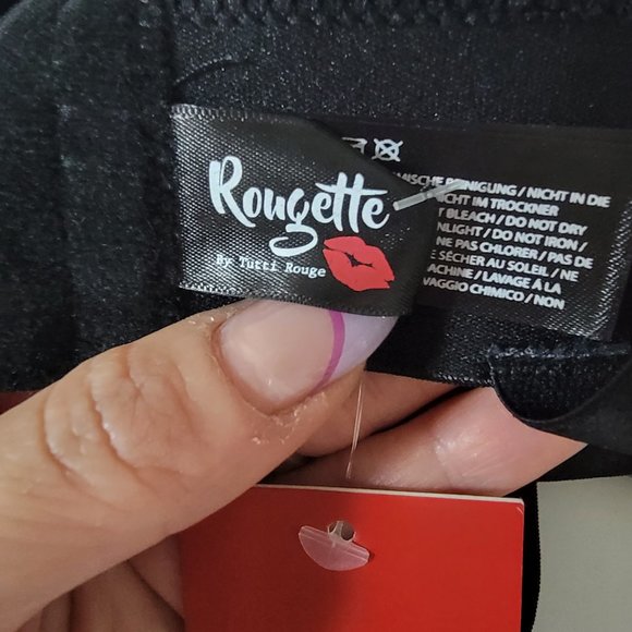 TUTTI ROUGETTE Lace Strappy Cutout Bodysuit - Picture 9 of 9